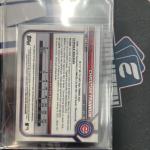 Christian Franklin 2022 Bowman Chrome Auto - Cubs