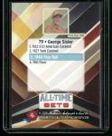 2025 George Sisler Historic Autograph Card #79