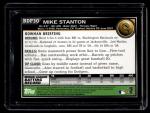 2010 Bowman Mike Stanton Rookie Card #BDP30