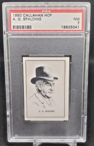 1950-56 Callahan Hall of Fame Baseball Card PSA 7