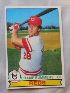 1979 Topps Cincinnati Reds Baseball Card - Choose One