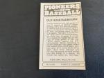 1974 Fleer Baseball Pioneers Pick Cards