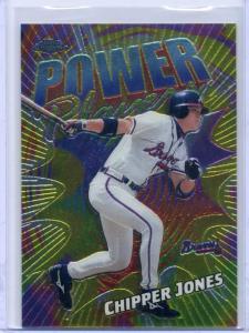 Chipper Jones 2000 Topps Chrome Power Players Card