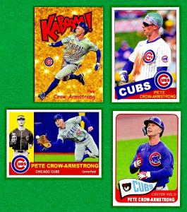 2025 Pete Crow Armstrong Chicago Cubs Card Lot