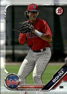 Alec Bohm 2019 Bowman #BP-2 Phillies Card
