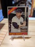 1966 Topps Mickey Mantle Yankees Baseball Card