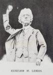 1950 Kenesaw Mountain Landis MLB Commissioner Card