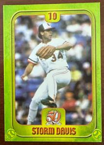 2004 Orioles 50th Anniversary Lottery Card - Pick Your Own