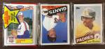 1985 Topps Rack Pack - Parrish, Guidry, McGraw, Martinez