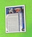 Jorge Posada 2010 Topps Chrome Blue Refractor 23/199