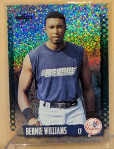 1995 Score Bernie Williams Yankees Rare Refractor Card