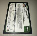 Brett Gardner 2008 Bowman Draft Picks Auto Card