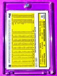 Rickey Henderson 88/199 Topps Foil Refractor Card