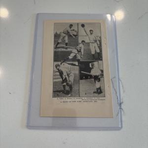 Willie Keeler 1909 Highlanders Photo - Spalding