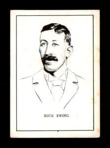 1950 Callahan Buck Ewing HOF #30 Card