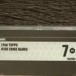 1968 Topps Ernie Banks Baseball Card SGC 7