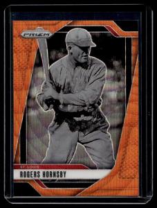2025 Panini Prizm Rogers Hornsby Orange Wave #62