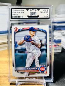 2025 Bowman Cade Horton Rookie Card Gem Mint