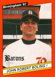 1987 Birmingham Barons Baseball Card - Choose 1