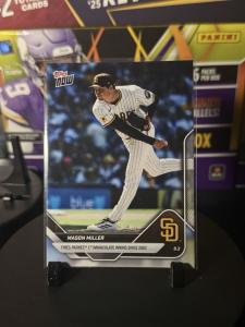 2025 Topps NOW Mason Miller #653 Padres Card