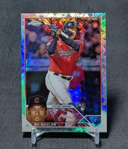 Bo Naylor 2023 Topps Chrome Rookie Card #54