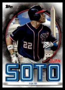 2021 Topps Juan Soto Highlights Card - Nationals