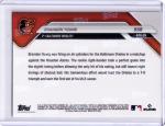 Brandon Young 2025 Topps NOW Rookie Card