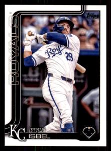 2025 Topps Kyle Isbel #470 Royals Card