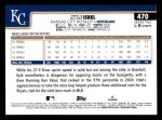 2025 Topps Kyle Isbel #470 Royals Card