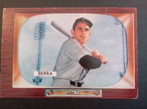 1955 Bowman Yogi Berra Yankees Card #168