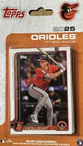 Baltimore Orioles 2025 Topps Team Set & Rookies