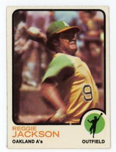 1973 Topps Reggie Jackson #255 Baseball Card