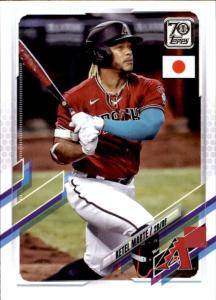 2021 Topps Japan Ketel Marte Card #112