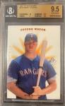 2001 SP Authentic Mark Teixeira Future Watch RC BGS 9.5