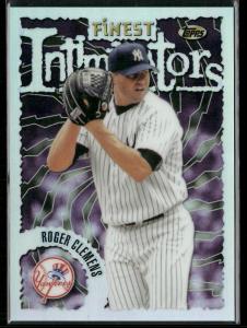 Roger Clemens 2016 Finest Yankees Intimidators Card