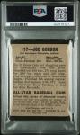 1948 Leaf Joe Gordon Card #117 PSA 2