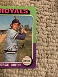 George Brett 1975 Topps Baseball Card #228