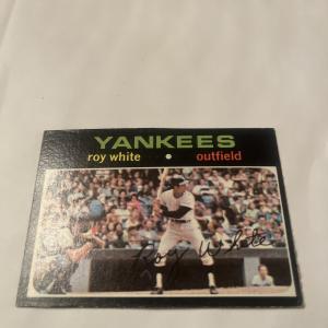 1971 Topps Roy White Yankees Card #395
