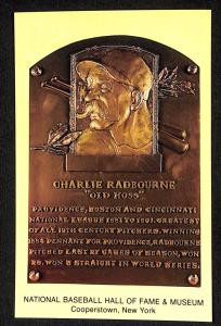 1964 Hall of Fame Plaque Old Hoss Radbourne