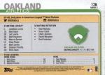 2019 Topps #126 Oakland Athletics Card