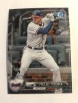 Freddie Freeman 2017 Bowman Chrome Baseball Card