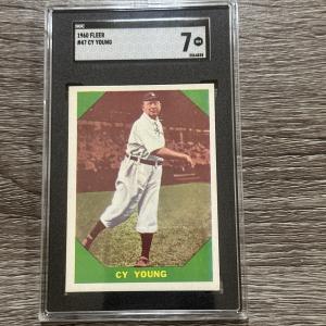 1960 Fleer Cy Young Baseball Card #47