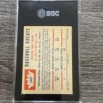 1960 Fleer Cy Young Baseball Card #47