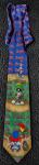 Atlanta Braves Men's Silk Tie with Cartoon Design