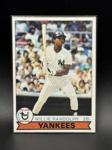1979 Topps #250 Willie Randolph Yankees Card