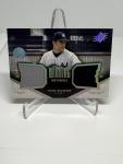 Mike Mussina NY Yankees Dual Jersey Card 2004