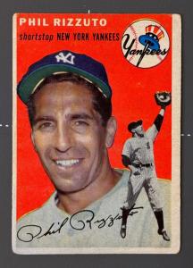 1954 Topps #17 Phil Rizzuto Baseball Card
