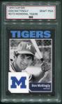 1979 Don Mattingly Reitz Tigers Draft Baseball Card