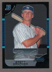 Brett Gardner 2005 Bowman Chrome Rookie Card