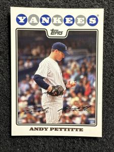 Andy Pettitte 2008 Topps #628 Baseball Card